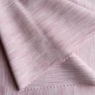Silky High Polyester Spandex Interlock Fabric Cationic Melange Wear And Tracksuit