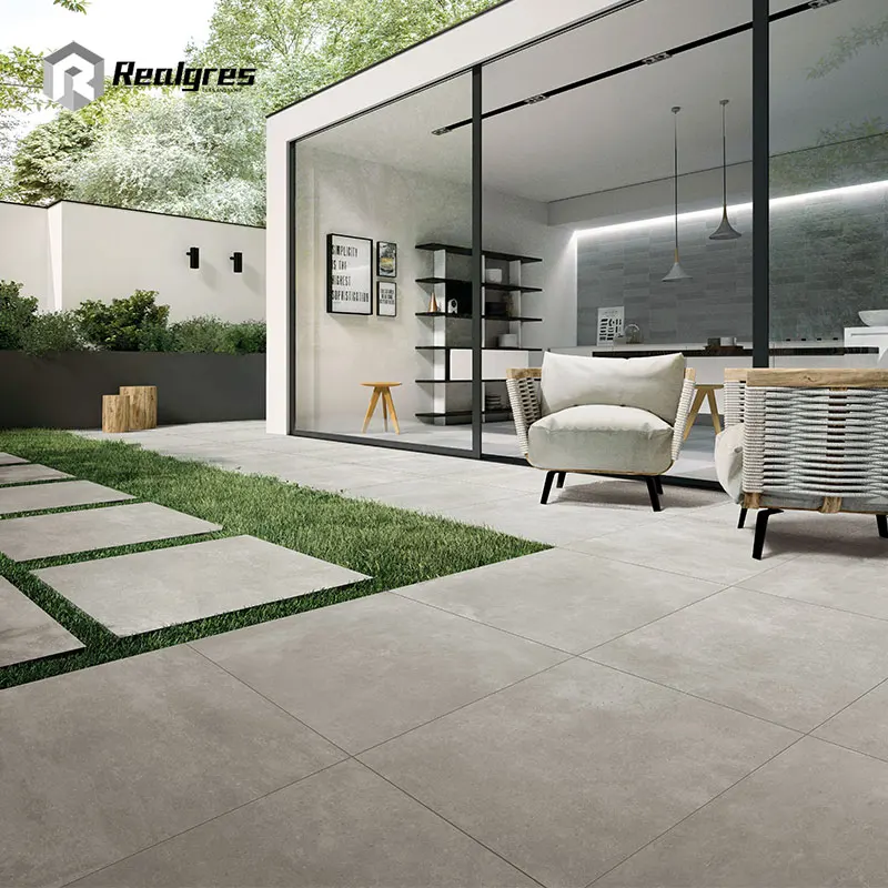 Porcelain Paving Outdoor Tile 60x60 Ceramic Stone Full Body Exterior