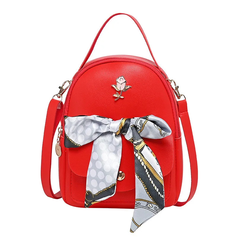 Small Teenage Girls Book Bag Female Phone Pouch Scarf Rose Mini Woman Shoulder Bag Pu Leather Backpack Bag
Small Teenage Girls Book Bag Female Phone Pouch Scarf Rose Mini Woman Shoulder Bag Pu Leather Backpack Bag