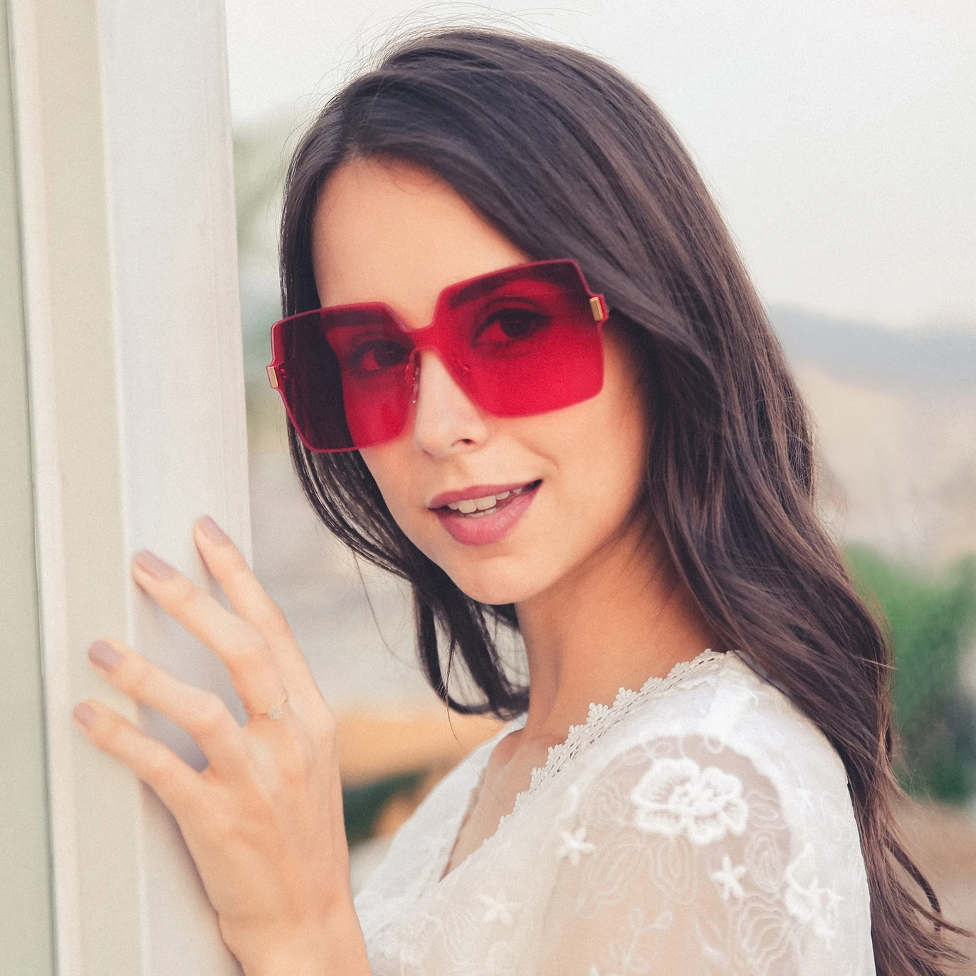 23002 Large Square Frame 3.5 Lens Sunglasses Fashion Ocean Lens Sunglasses for Women
23002 Large Square Frame 3.5 Lens Sunglasses Fashion Ocean Lens Sunglasses for Women