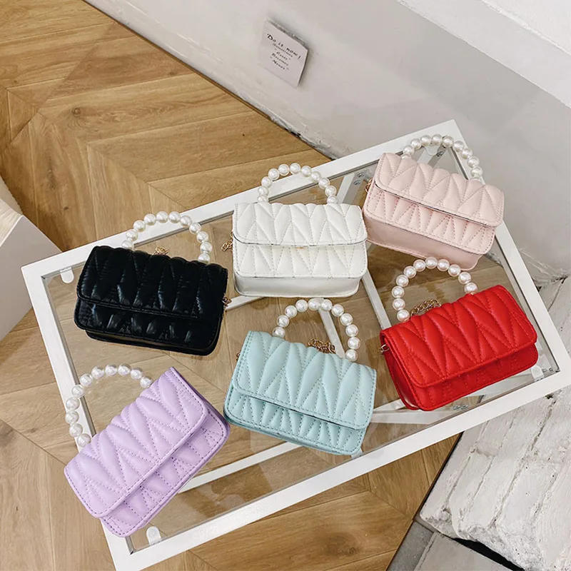 2021 New Arrival PU Children Shoulder Bags Kids Messenger Bags for Girls pearl Coin Purses Crossbody Bags
2021 New Arrival PU Children Shoulder Bags Kids Messenger Bags for Girls pearl Coin Purses Crossbody Bags