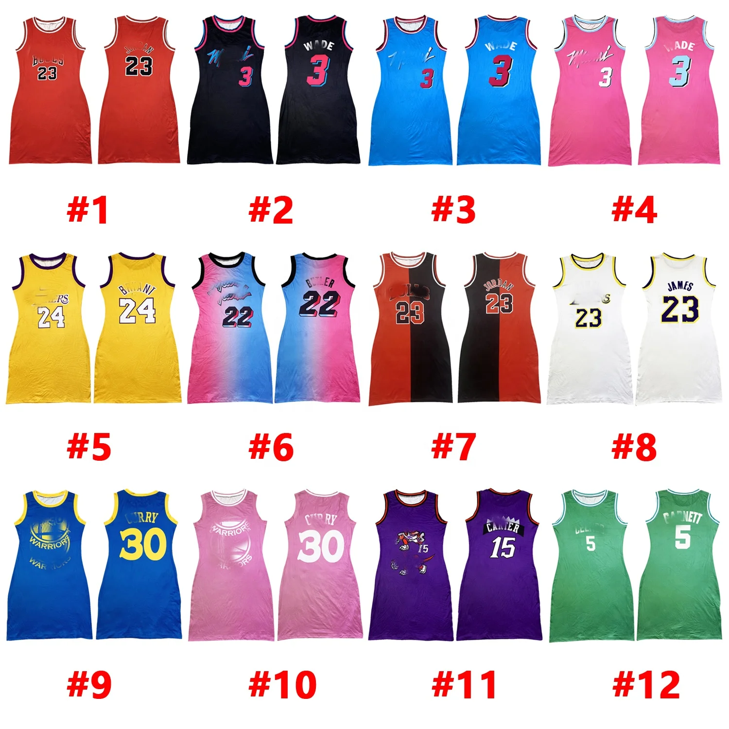 Colory Wholesale Jersey Sets Women Bulls Jersey Dress Women 2 Peice Jersey Set, Picture shows 
Colory Wholesale Jersey Sets Women Bulls Jersey Dress Women 2 Peice Jersey Set, Picture shows