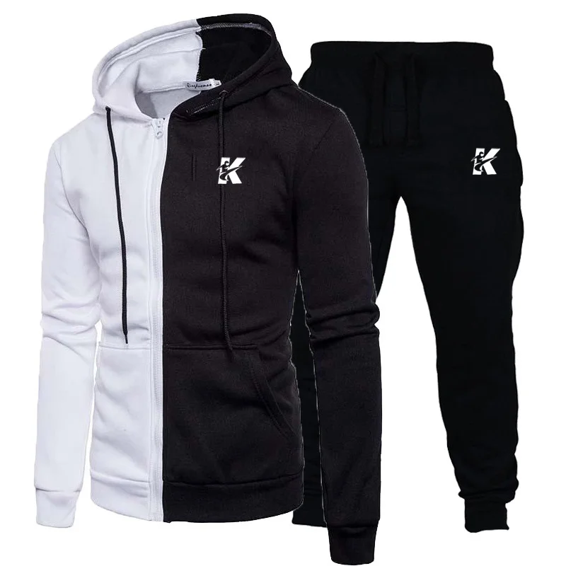 Customized logo plus size men's hot sale personality long-sleeved spring and autumn casual track suit plus size 2-piece jogger
Customized logo plus size men's hot sale personality long-sleeved spring and autumn casual track suit plus size 2-piece jogger