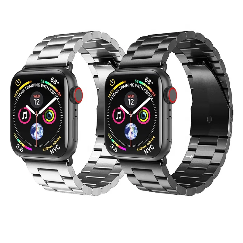 Wholesale Luxury Stainless Steel Watch Bands for Apple Watch 6 Strap Flat Link Bracelet charm 38 40 42 44mm
Wholesale Luxury Stainless Steel Watch Bands for Apple Watch 6 Strap Flat Link Bracelet charm 38 40 42 44mm