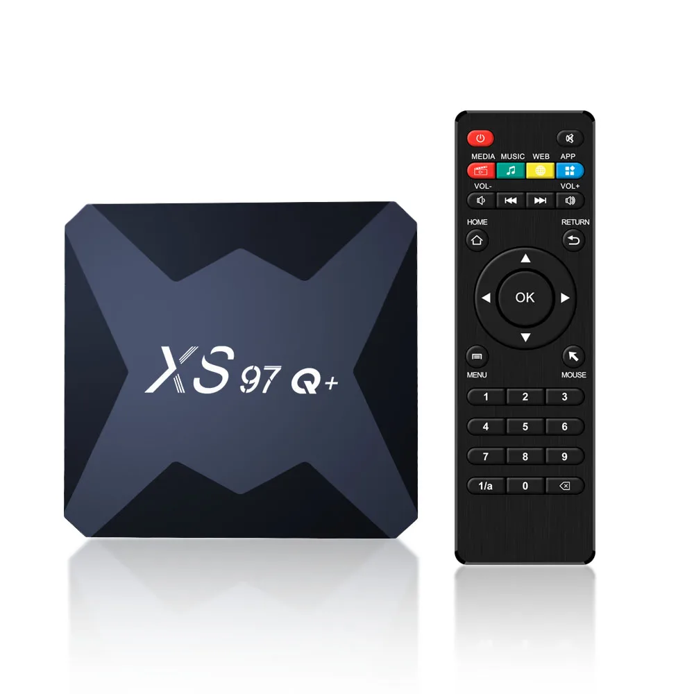 

cheapest xs97 Q+ Allwinner H313 tvbox 1gb 8gb smart set top box ott iptv box 4K android tv box