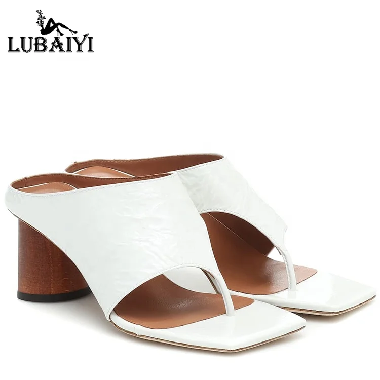 Fashion Square Toe Customize Sandals Leather Mid Heel Outdoor Ladies Flip Flop Mules Slipper High Heels for Lady, Customized color
Fashion Square Toe Customize Sandals Leather Mid Heel Outdoor Ladies Flip Flop Mules Slipper High Heels for Lady, Customized color