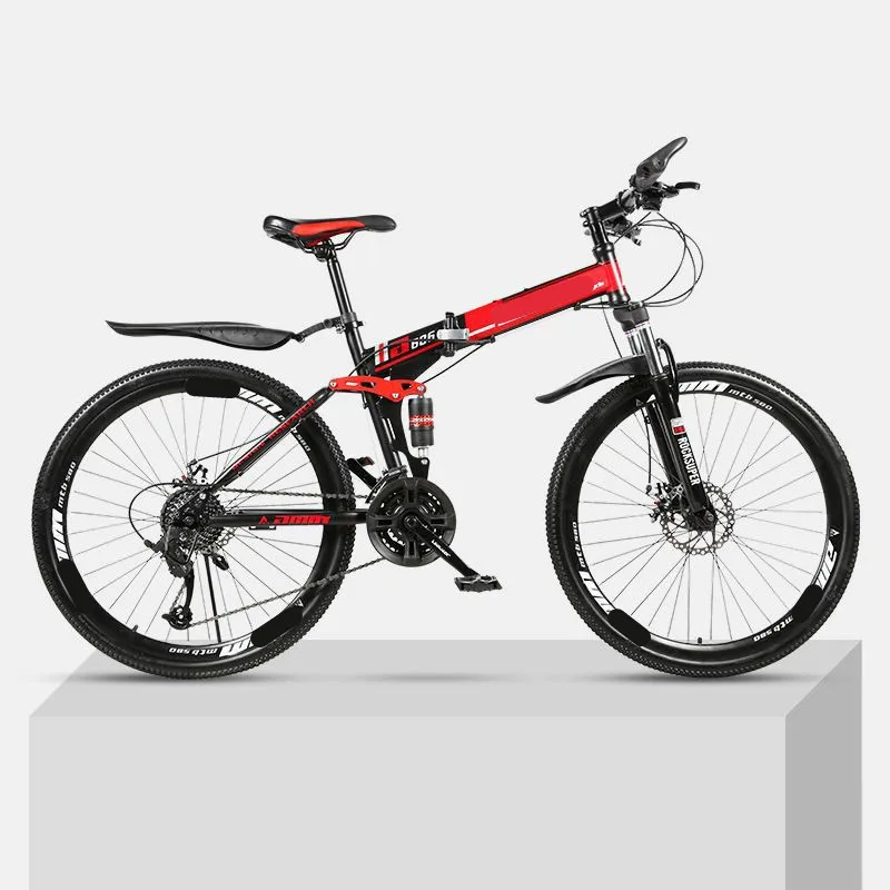 Folding mountain bike adult one-wheel double shock absorption off-road variable speed male and female middle school students fas
Folding mountain bike adult one-wheel double shock absorption off-road variable speed male and female middle school students fas