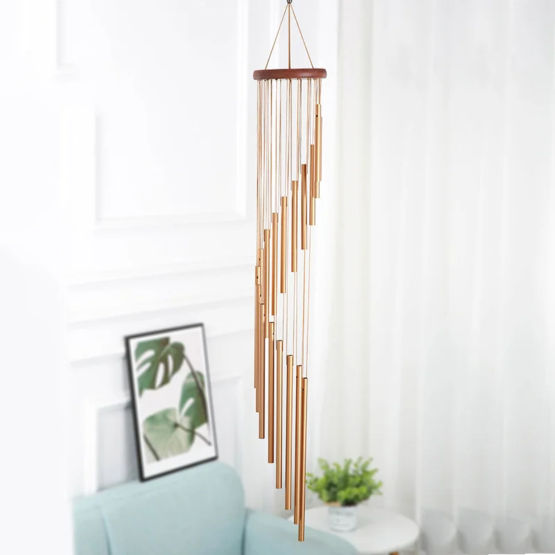 Amazon sells new classic rotating metal beech aluminum tube wind chime creative home ornaments
Amazon sells new classic rotating metal beech aluminum tube wind chime creative home ornaments