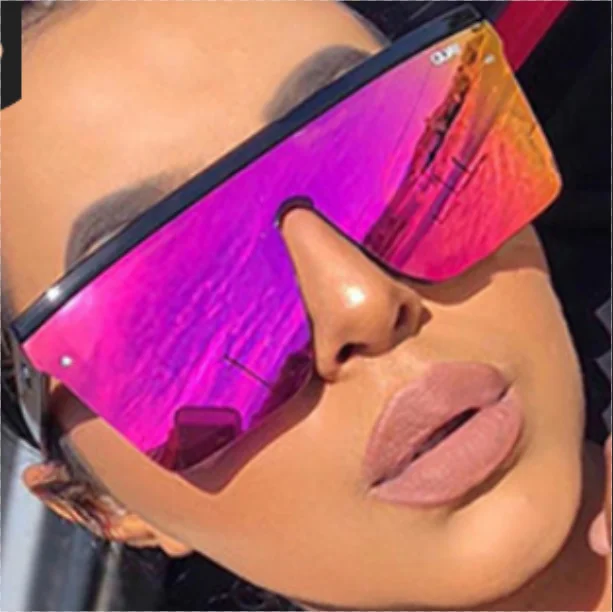 Purple Sunglasses Cross-border Trend Big Frame Siamese Sunglasses 2020 New Female Street Photos Driving Sunglasses, Picture shows
Purple Sunglasses Cross-border Trend Big Frame Siamese Sunglasses 2020 New Female Street Photos Driving Sunglasses, Picture shows