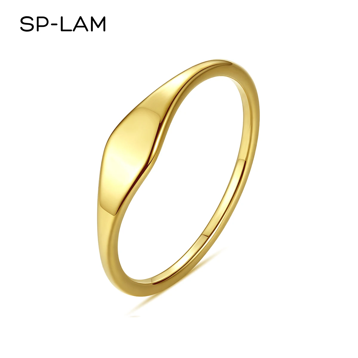 SP-LAM Trendy Rings Stainless Steel Metal Gold Plated Trending Summer Style Thin Ring for Women
SP-LAM Trendy Rings Stainless Steel Metal Gold Plated Trending Summer Style Thin Ring for Women