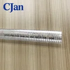 Food grade FDA PVC hose SS wire helix tube