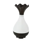 Wood Grain Aromatherapy Essential Oil USB Ultrasonic Cool Mist home aroma diffuser with LED