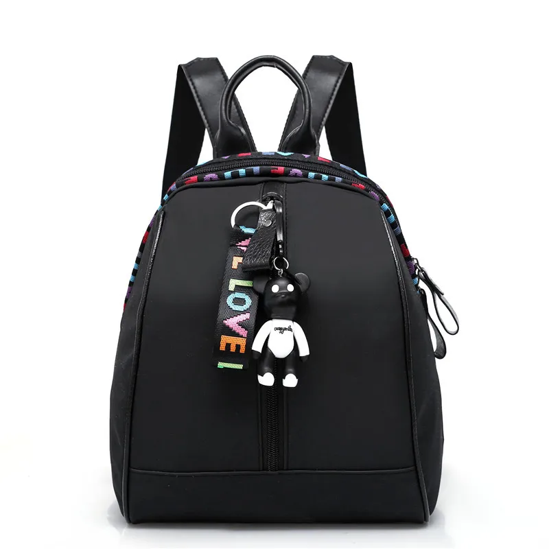 Oxford cloth women's backpack 2021 spring new women's bag versatile ribbon solid color backpack, Customizable
Oxford cloth women's backpack 2021 spring new women's bag versatile ribbon solid color backpack, Customizable