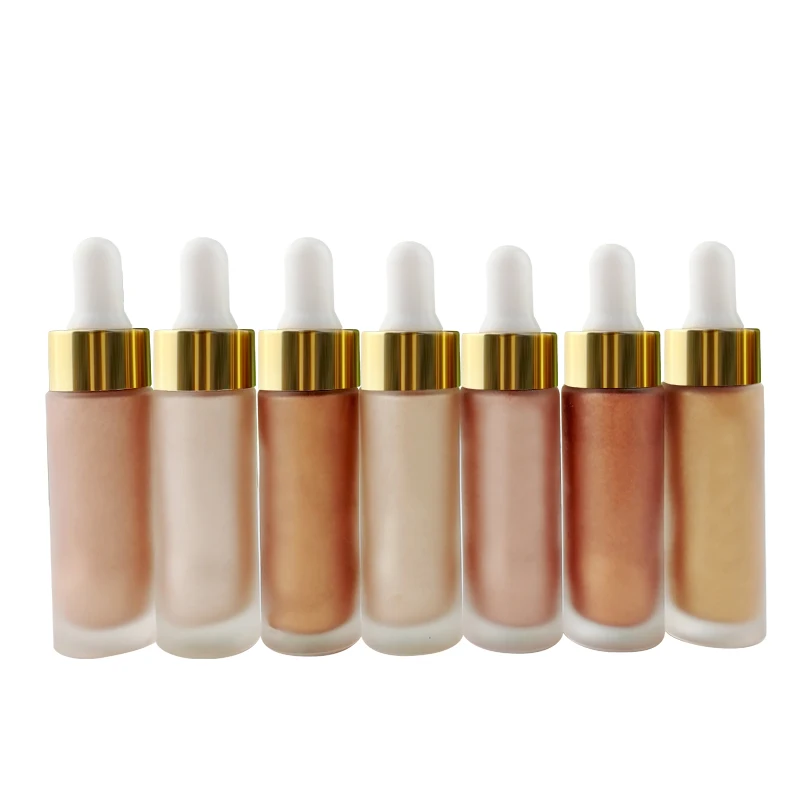 High pigment no logo cruetly free body glitter shimmer makeup liquid highlighter, 7 colors
High pigment no logo cruetly free body glitter shimmer makeup liquid highlighter, 7 colors