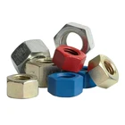 Heavy Nut Customized Colorful Carbon Steel DIN 934 PTFE Coated Heavy Hex Nut