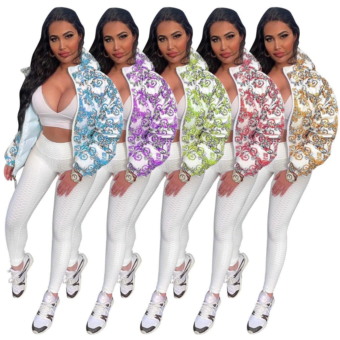 Newest high quality thermal winter clothes printed bread jacket down jacket quilted jacket coat for women winter fashion, As picture or customized make
Newest high quality thermal winter clothes printed bread jacket down jacket quilted jacket coat for women winter fashion, As picture or customized make