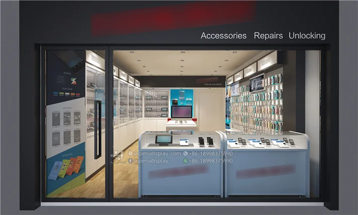 Customized Simple Mobile Phone Shop Interior Design With Display Showcase Mobile Phone Accessories Shop Design Buy Mobile Phone Shop Interior Design