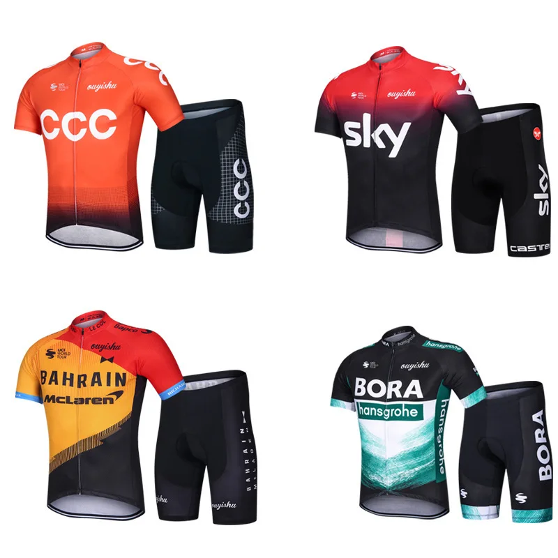 Cycling Wear Dropshipping Men Cycling Wear Bib Shorts Jersey Set Bike Shirts Short Sleeve Mountain Bike Clothing Sets, Customized color
Cycling Wear Dropshipping Men Cycling Wear Bib Shorts Jersey Set Bike Shirts Short Sleeve Mountain Bike Clothing Sets, Customized color