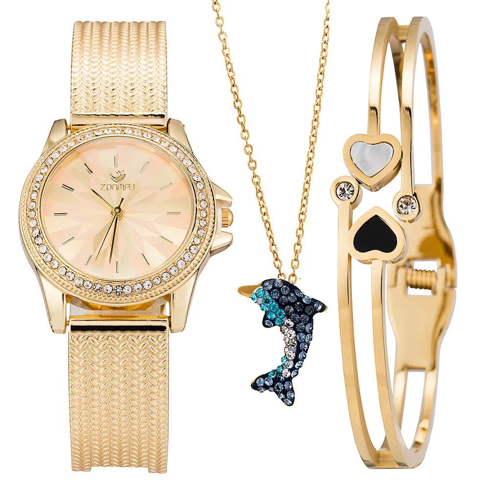 Fine Jewelry Watch Gift Set Light Bracelet with Crystal Luxury Jewelry Gift with Watches Bracelets Fashion Gift for Ladies Girls
Fine Jewelry Watch Gift Set Light Bracelet with Crystal Luxury Jewelry Gift with Watches Bracelets Fashion Gift for Ladies Girls
