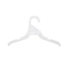 Transparent plastic multiple clothes hangers scarf pants plastic hanger