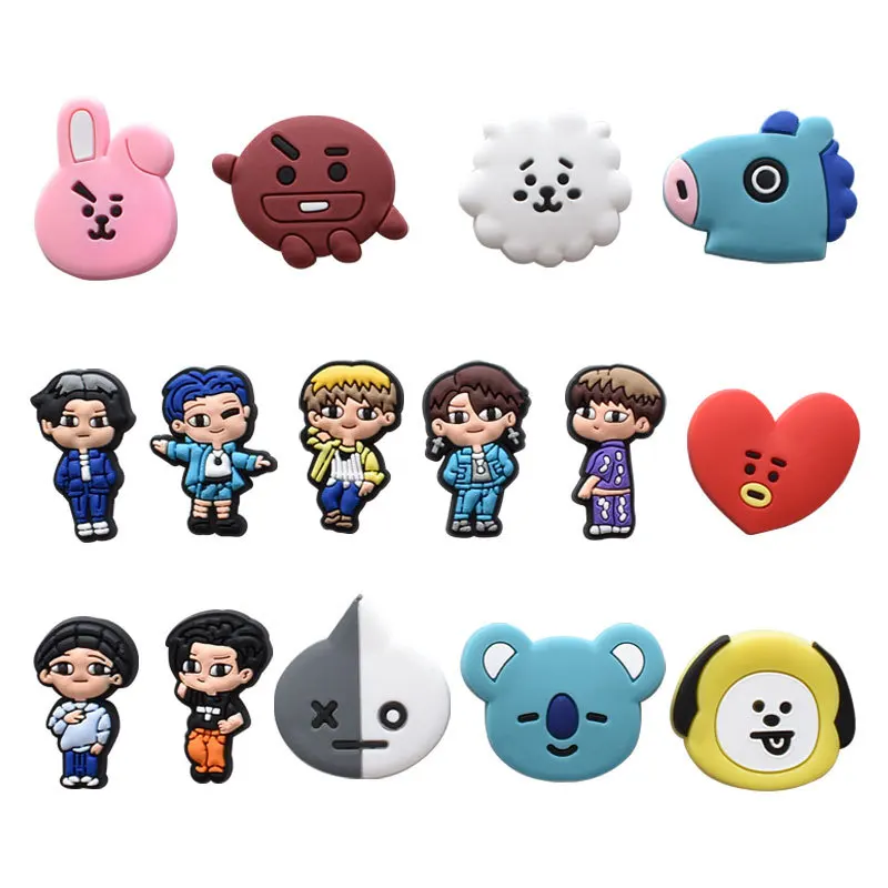 Custom new fashion Korean idol shoe decoration charm shoe charm High quality kpop shoe charm for wholesale, As picture
Custom new fashion Korean idol shoe decoration charm shoe charm High quality kpop shoe charm for wholesale, As picture