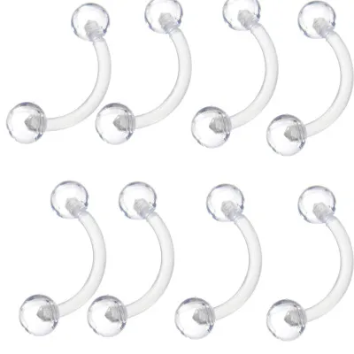 VRIUA Transparent Umbilical Jewelry 2019 Nail Acrylic Ring Body Puncture Body Piercing Jewelry Lip Nails
VRIUA Transparent Umbilical Jewelry 2019 Nail Acrylic Ring Body Puncture Body Piercing Jewelry Lip Nails