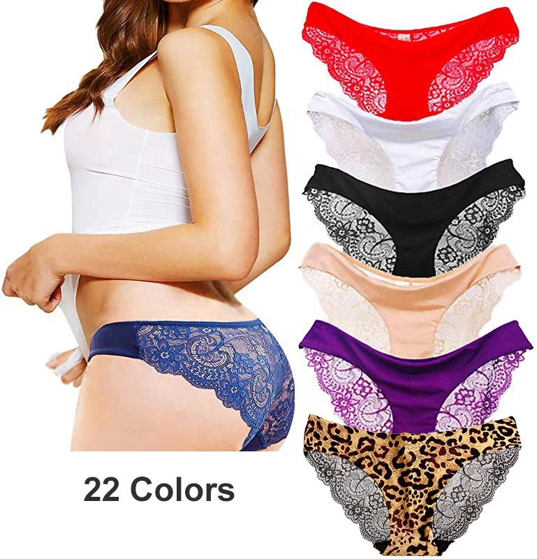 Wholesale Seamless Panties Mix Women Ice Silk Leopard Pink Transparent Ladies Cotton Lace Lingerie Sexy Plus Size Underwear, 22color
Wholesale Seamless Panties Mix Women Ice Silk Leopard Pink Transparent Ladies Cotton Lace Lingerie Sexy Plus Size Underwear, 22color