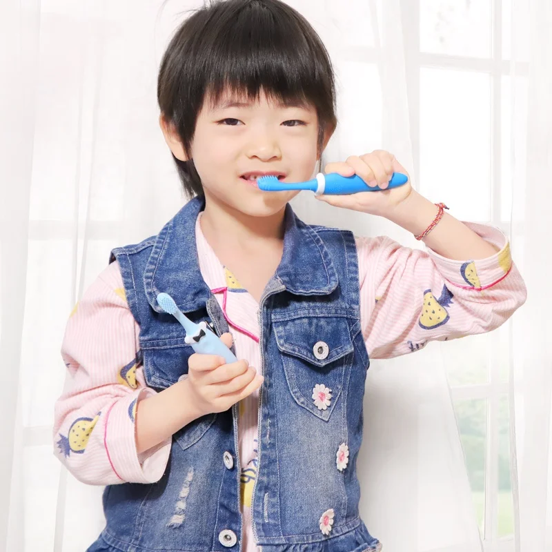 New Creative Custom Eco Friendly Baby Toothbrush Silicone Toothbrush, Quartz pink, camellia red, yellow, pastel blue, deep sky blue
New Creative Custom Eco Friendly Baby Toothbrush Silicone Toothbrush, Quartz pink, camellia red, yellow, pastel blue, deep sky blue