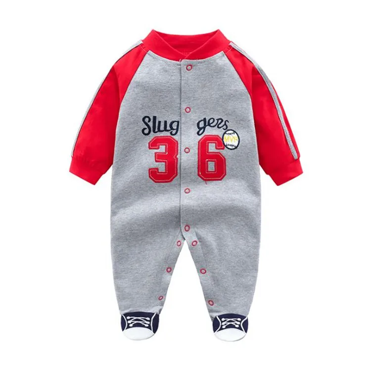Baby Jumpsuit Spring And Autumn Cotton Long Sleeve Newborn Pajamas Clothes Long Sleeve 0-1 Years Old Baby Footie, Many colors
Baby Jumpsuit Spring And Autumn Cotton Long Sleeve Newborn Pajamas Clothes Long Sleeve 0-1 Years Old Baby Footie, Many colors