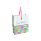 Beautiful Personalized Paper Bags With Customized Logo, Made in China Colorful Gift Paper Bags