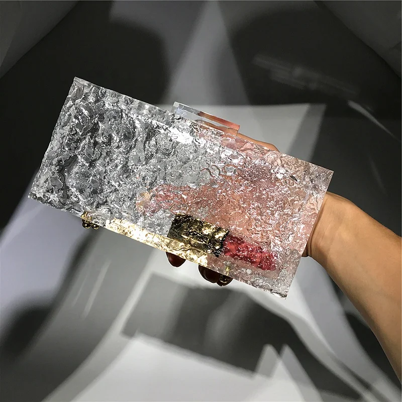 Clear Acrylic Clutch Purse Women Transparent Messenger Bag Ice Box Tote Handbag Chic Party Summer Bag
Clear Acrylic Clutch Purse Women Transparent Messenger Bag Ice Box Tote Handbag Chic Party Summer Bag