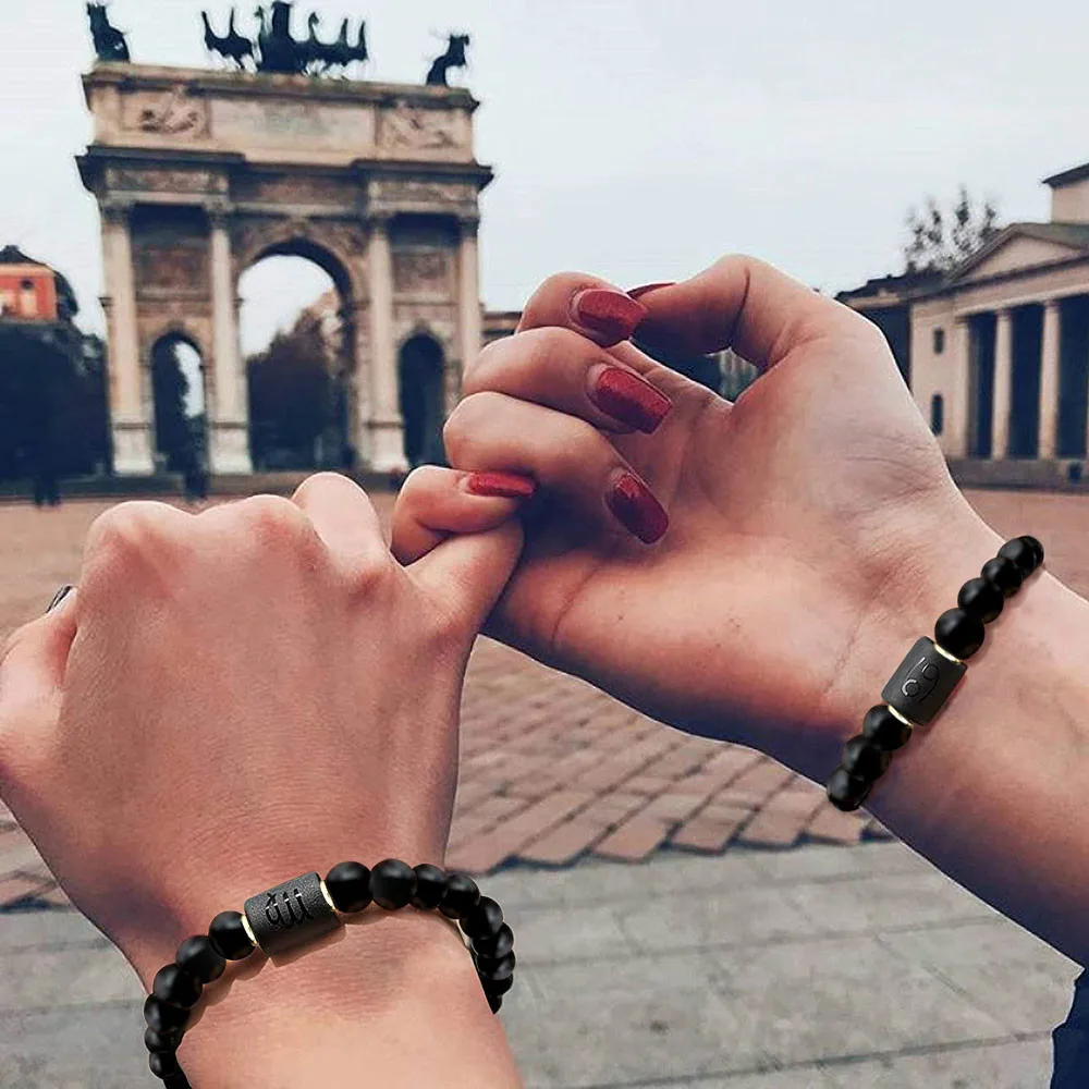 Jewelry Gift 2021 Black Stone Beads 12 Constellations Zodiac Sign Couple Bracelet Men Bracelets, Colorful
Jewelry Gift 2021 Black Stone Beads 12 Constellations Zodiac Sign Couple Bracelet Men Bracelets, Colorful