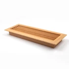 China Custom Cold Resistance Return Air Grill Vent For Wooden Interior Door