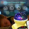 Newest Remote Control Star Light Romantic Star Birthday Projector Lamp for Bedroom Children Kids Baby Christmas Gift