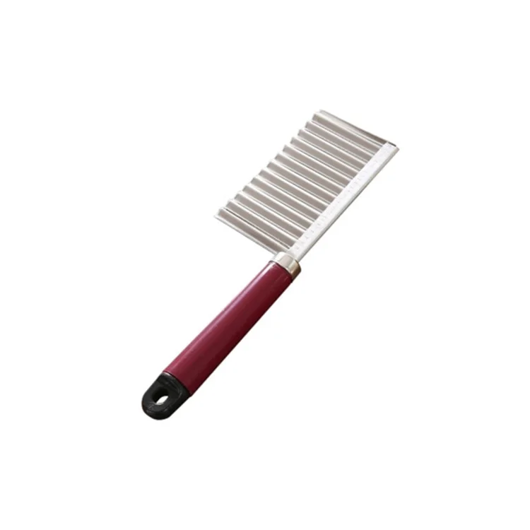High Quality Potato Wavy Edged Knife Cutting Peeler Stainless Steel Kitchen Gadget Cooking Tool Accessories, Coffee, black
High Quality Potato Wavy Edged Knife Cutting Peeler Stainless Steel Kitchen Gadget Cooking Tool Accessories, Coffee, black
