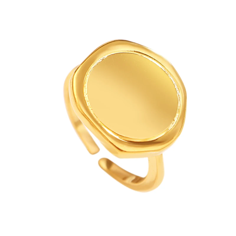 fukarni Sterling silver Gold plated Flat Female Ins Trendy Big Woman Shell Ring KR336
fukarni Sterling silver Gold plated Flat Female Ins Trendy Big Woman Shell Ring KR336