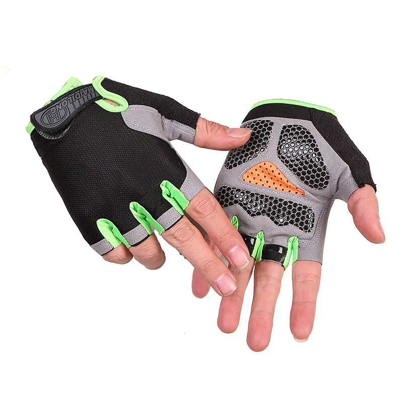 Men and Women Fitness Bodybuilding Training Gloves Gym Weightlifting Gloves Non-slip Cycling Half Finger Gloves, Black/blue/grey custom color
Men and Women Fitness Bodybuilding Training Gloves Gym Weightlifting Gloves Non-slip Cycling Half Finger Gloves, Black/blue/grey custom color