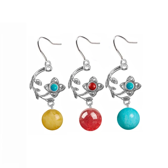 Dangle beaded S925silver Natural Gemstone flower Earrings 10 pairs for shipping free
Dangle beaded S925silver Natural Gemstone flower Earrings 10 pairs for shipping free