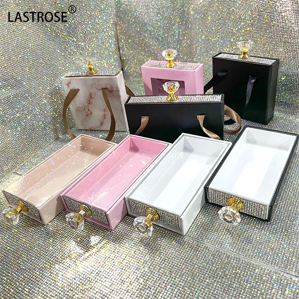 Wholesale empty rhinestone eyelash box private label luxury package eyelash holder case lash packaging
Wholesale empty rhinestone eyelash box private label luxury package eyelash holder case lash packaging