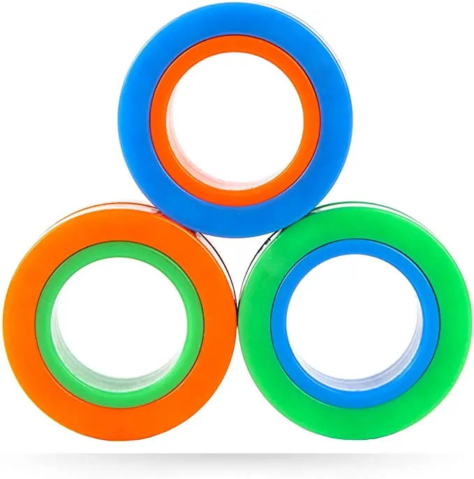 2021 Explosion Perfect Magnetic Fidget Rings Magnetic Rings Fidget Toy 3 Set for Teens Men, Picture shows
2021 Explosion Perfect Magnetic Fidget Rings Magnetic Rings Fidget Toy 3 Set for Teens Men, Picture shows
