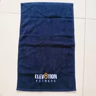 100%cotton high quality gym towel custom logo embroidery