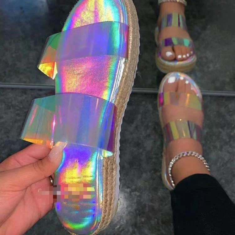 New Arrived Women Summer Shoes Leisure Beach Sandals Fashion Colorful Hemp Rope Thick-soled Slippers for Girls
New Arrived Women Summer Shoes Leisure Beach Sandals Fashion Colorful Hemp Rope Thick-soled Slippers for Girls