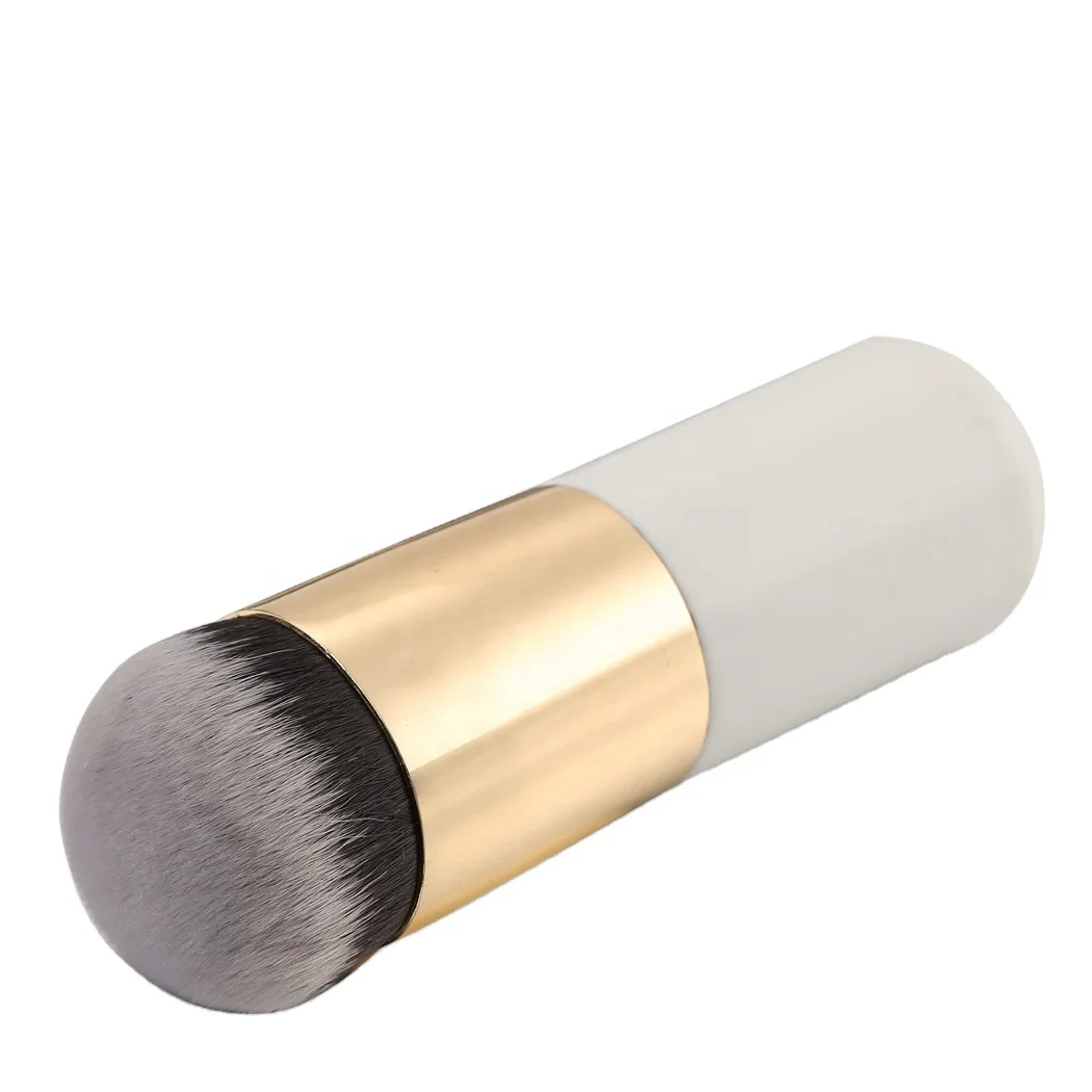 Wood Handle Synthetic Hair Big Powder Blush Single Makeup Brush Flat Brush, Multi color
Wood Handle Synthetic Hair Big Powder Blush Single Makeup Brush Flat Brush, Multi color
