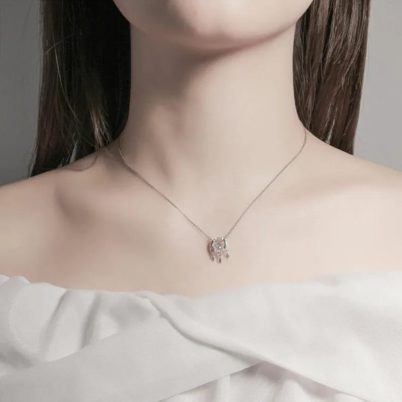 KN16B Good Luck Feather Bestfriend Boho Necklace Silver 925 Charms Choker Dream Catcher Flower Women Necklace
KN16B Good Luck Feather Bestfriend Boho Necklace Silver 925 Charms Choker Dream Catcher Flower Women Necklace