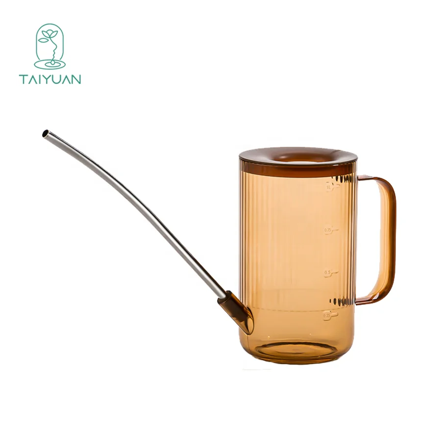 Wholesale household handle long watering can water pots for flowers and plants, Brown, green, grey
Wholesale household handle long watering can water pots for flowers and plants, Brown, green, grey