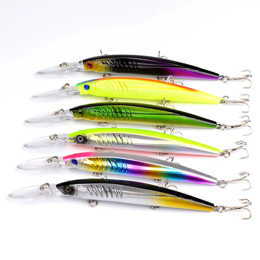 152mm 12.5g hot minnow artificial bass fish lure swimbait hard bait bass fishing lures plastic hard lure artificial glide bait
152mm 12.5g hot minnow artificial bass fish lure swimbait hard bait bass fishing lures plastic hard lure artificial glide bait