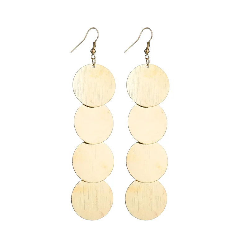 Exaggerated geometric round metal earrings alloy gold silver plated jade earrings for women girls
Exaggerated geometric round metal earrings alloy gold silver plated jade earrings for women girls