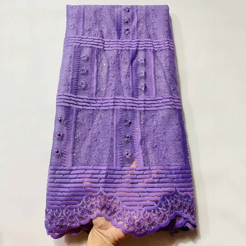 Nigerian embroidery french lace saree beaded tulle french lace saree African net lace fabric
Nigerian embroidery french lace saree beaded tulle french lace saree African net lace fabric