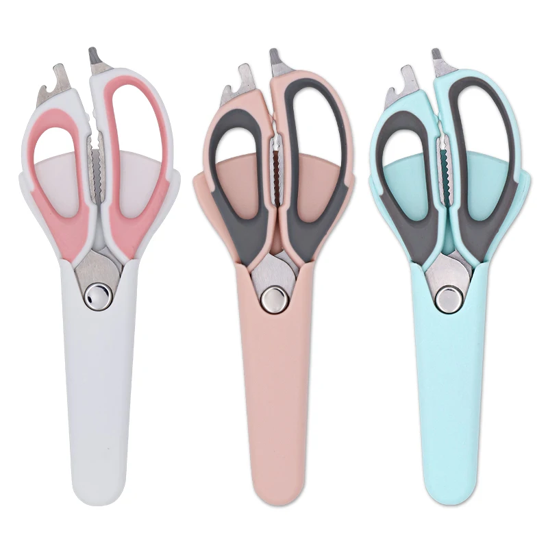 heavy duty Function Fridge Sharpener Shears Multifunctional Kitchen Scissors Set Bone 2 in 1 Detachable Scissors
heavy duty Function Fridge Sharpener Shears Multifunctional Kitchen Scissors Set Bone 2 in 1 Detachable Scissors