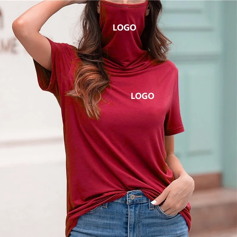 Vedo T-Shirt Dropshipping Wholesale Custom Logo Cotton Polyester Long Sleeve Women's T Shirt With Facemask, Picture shows
Vedo T-Shirt Dropshipping Wholesale Custom Logo Cotton Polyester Long Sleeve Women's T Shirt With Facemask, Picture shows
